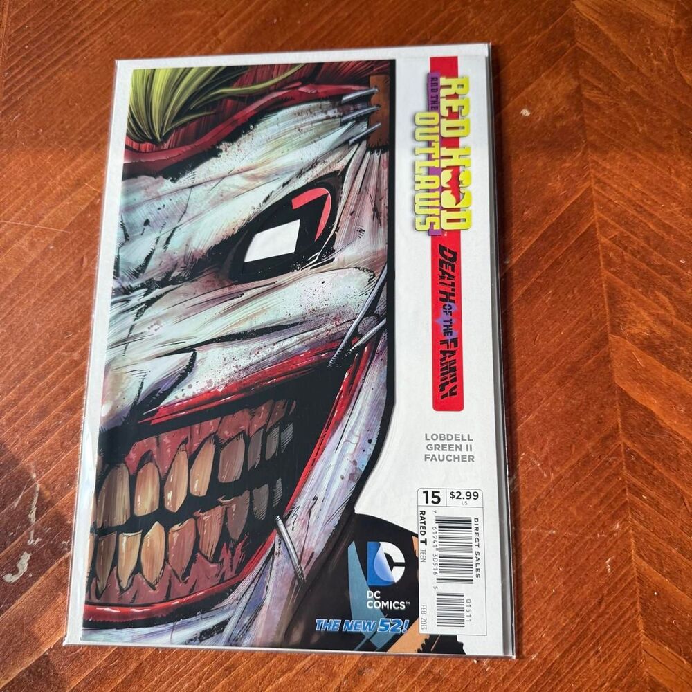 Red Hood and the Outlaws Scott Lobdell Edition First Print February 2013